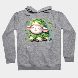 Clover Sheep St Patricks Day Hoodie